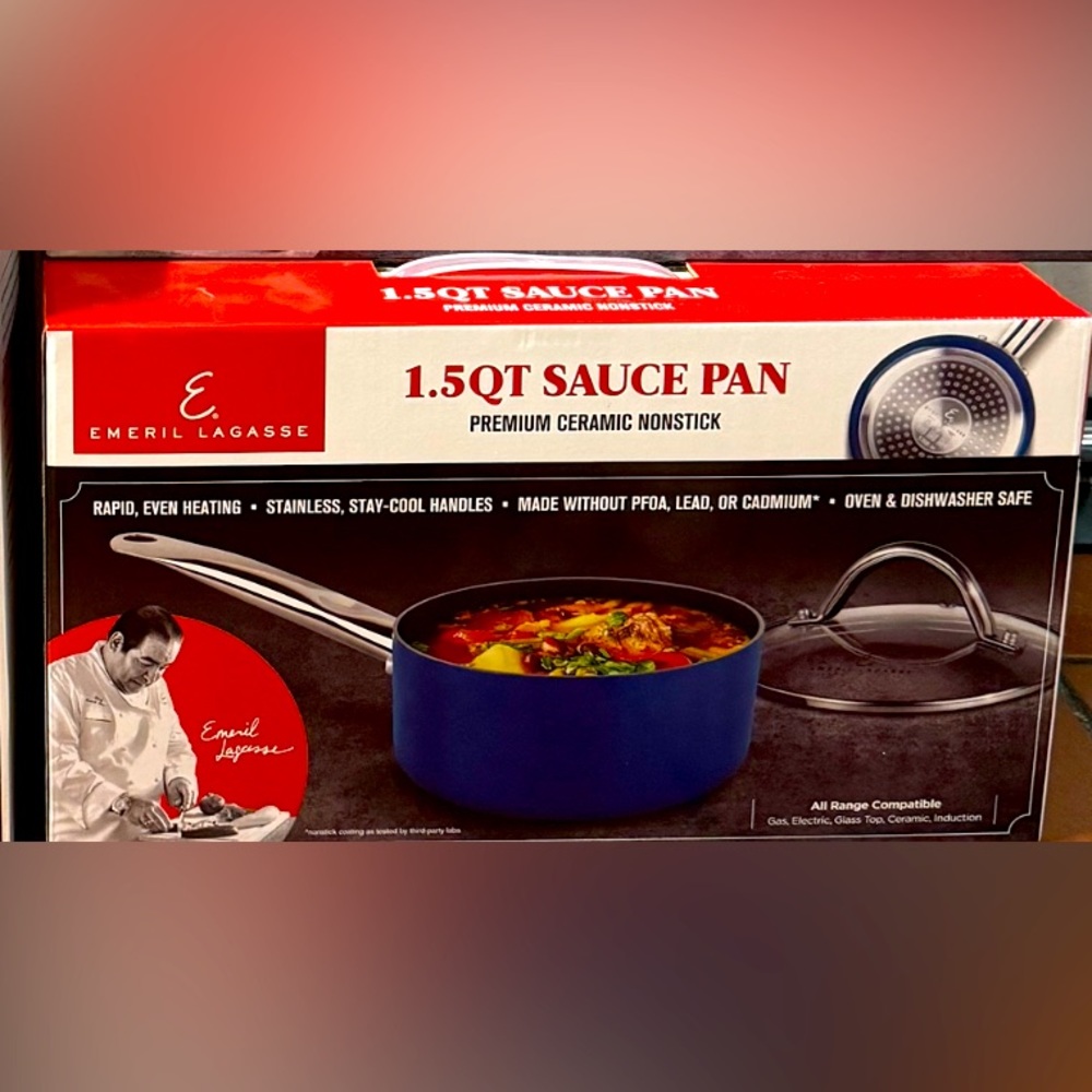 Emeril Lagasse 1.5qt sauce pan